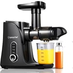 AMZCHEF Cold Press Juicer with 2 Speed Control - Black [Energy Class A+++]