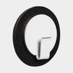 Silwy Magnetkrok Magnetic Hook Clever, vit + svart självhäftande magnetplatta Ø6.5 cm