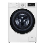 LG 10kg/6kg Smart Washer Dryer Combo with Steam and AI Direct Drive Motor