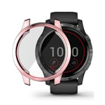 Garmin Venu 2 45 mm / Vivoactive 4 45 mm deksel for smartklokke i TPU - Rosa