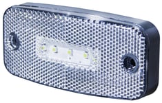 pos.lys LED SLD hvit 5LED 12-24V