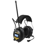 ProBuilder Hørselvern med DAB radio mikrofon bluetooth
