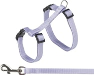 Trixie Kattsele+Koppel/10mm 27-45cm 1.20m bl.färger -