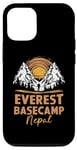Coque pour iPhone 15 Everest Basecamp Népal Mountain Lover Hiker Saying Everest