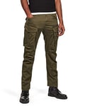 G-STAR RAW Men's Rovic Zip 3D Regular Tapered Pants, Green (dk bronze green D02190-5126-6059), 31W / 34L