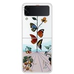 Samsung Galaxy Z Flip3 5G mobiltelefoncover - Butterfly Flower