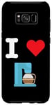 Coque pour Galaxy S8+ I Love Coffee Makers Drip Espresso French Press Cold Brew