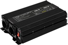 Goobay Spänningsomvandlare DC/AC (12V-230V / 1500W) omvandlar 12 V DC till 230 V AC