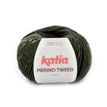 Garn Katia Merino Tweed 50 g mørkegrøn – 310 Dark green