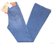 * LEVI'S * Women's *NEW* High Rise Flare Jeans 28"W x 32"L 8/10 Blue Flares G152