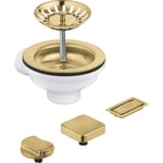 GROHE bottenventil 1 1/4 t/kv borstad sval soluppgång