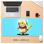 ACG2S Large 900x400mm Office Mouse Pad Mat Game Gamer Gaming Mousepad Keyboard Compute Anime Desk Cushion for Tablet PC Notebook Pikachu-5