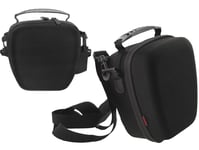 Navitech Black Rugged Hard EVA Protective Carry Case Compatible With Panasonic Lumix DC-GH5 Camera