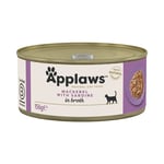 Applaws i buljong 6 x 156 g - Makrill & sardiner