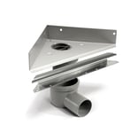 Unidrain Unidrain Golvränna hörnmodell, 200 mm
