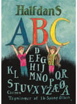 Halfdans ABC papbog jubilæumsudgave - Børnebog - Board books