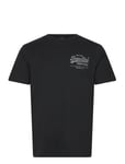 Superdry Classic Vl Heritage Chest Tee Svart
