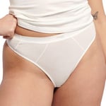 Sloggi Trosor 2P Ever Ease String Briefs Vit bomull Medium Dam