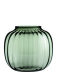Primula Oval Vase H17,5 Green Holmegaard