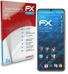 atFoliX 3x Screen Protection Film for TCL 40 SE Screen Protector clear
