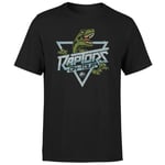 Jurassic Park Raptors On Tour Stroke Men's T-Shirt - Black - 5XL
