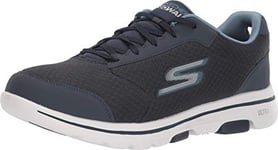 Skechers Men's Gowalk 5 Demitasse Sneaker, Navy, 12.5 4E - Extra Wide