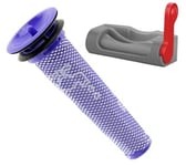 Filter Pre Motor Stick Washable Trigger Lock Holder for DYSON V7 Vacuum Cleaner