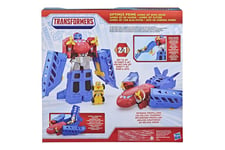 Transformers - Optimus Prime Jumbo Jet Wing Racer leksakskit - Action-figur
