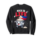 Pinoy Pinay lover of rice is life funny Filipino rice cooker Sweatshirt