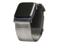 Uag Apple Watch Band 45Mm/44Mm/42Mm, Series 7/6/5/4/3/2/1/Se - Active Le Dark Grey - Limited Edition - Klockräm För Smart Klocka - 165 - 215 Mm - Mörkgrå - För Apple Watch Hermès Series 9, Series 10, Series 8, Series 9, Ultra, Ultra 2