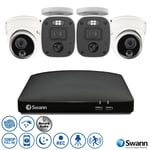 Swann 4 Channel 1080P 1TB DVR Recorder with 2 X  Bullet and 2 X Dome Cameras
