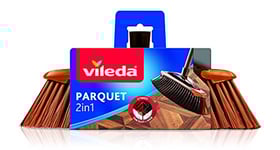 Vileda - Balai 2 en 1 Parquet Marron