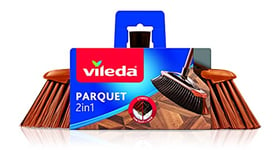 Vileda - Balai 2 en 1 Parquet Marron