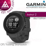 Garmin Instinct 2 dezl Edition GPS Trucking Rugged Smartwatch│For Truck Drivers
