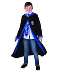 RUBIES - Harry Potter Officiel - Robe Serdaigle - Déguisement Enfant - 11-14 ans - Costume Robe Noire à Capuche - Pour Halloween, Carnaval - Idée Cadeau de Noël