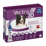 Fästingmedel Ceva Vectra 3D spot-on lösning för hund 10-25 kg