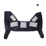 ZSHXX 1piece Tourmaline Tourmaline Epauline Support magnétique Brace Brace Brace Back Posture Correcteur Massager (Color : Black, Size : M)