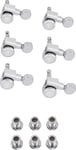Fender 990818500 Locking Stratocaster & Telecaster Tuning Machines, Chrome Vintage Buttons