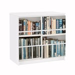 Apalis 91700 Meubles d'Écran pour IKEA MALM Commode My Private Library, Taille 3 Fois, 20 x 80 cm