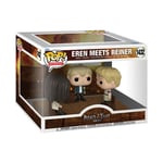 Funko Pop! Moment: AoT - Eren Jaeger Meets Reiner - Attack On Titan - Figurine en Vinyle à Collectionner - Idée de Cadeau - Produits Officiels - Jouets pour les Enfants et Adultes - Anime Fans