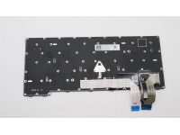 Transimage - Erstatningstastatur for bærbar PC - bakbelysning - Engelsk - Europa - svart - for ThinkPad L14 Gen 3 P14s Gen 3 T14 Gen 3