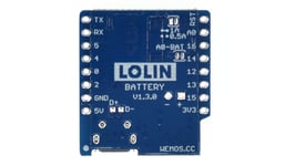 WeMos/LOLIN Battery Shield for WeMos D1 Mini