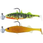 Westin Stanley The Stickleback Shadtail R 'N R 9cm 7g #4/0 Dark Water Mix 11 2pcs
