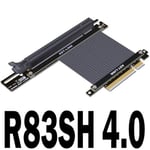 25cm R83SH 4.0 Câble d'extension PCIE 4.0 X8 à X16 PCI-e 8x 16x, carte graphique de serveur 4.0, carte graphique GTX3080ti RX5700xt PCIE 4.0 Gen 4 Nipseyteko