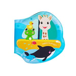 Sophie la Girafe - Livre de Bain Sophie la Girafe - Ludique et Coloré - 8 Pages - 3 Univers Aquatiques Différents - Pour Enfants à Partir de 4 Mois