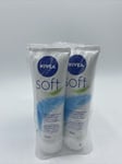 Nivea Soft Intensive Normal General Purpose Cream, 75 ml, Pack of 6 A10