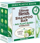 Garnier Ultimate Blends Coconut Hydrating Shampoo Bar with Aloe Vera for Normal