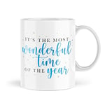 Tasses de Noël | It's The Most Wonderful Time of The Year | For Her Lui Citation pour enfants Mère amie Joke Festive Holidays MBH2211