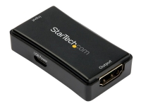 StarTech.com 14 m HDMI-signalförstärkare - 4K 60Hz - Förlängd räckvidd för audio/video - HDMI - upp till 14 m
