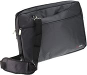Navitech Black Sleek Premium Water Resistant Laptop Bag - Compatible with The ASUS ROG Strix Scar 17 (2020) Gaming Laptop, 17.3”
